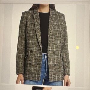 Rails Cody Sand Ash Houndstooth Blazer L